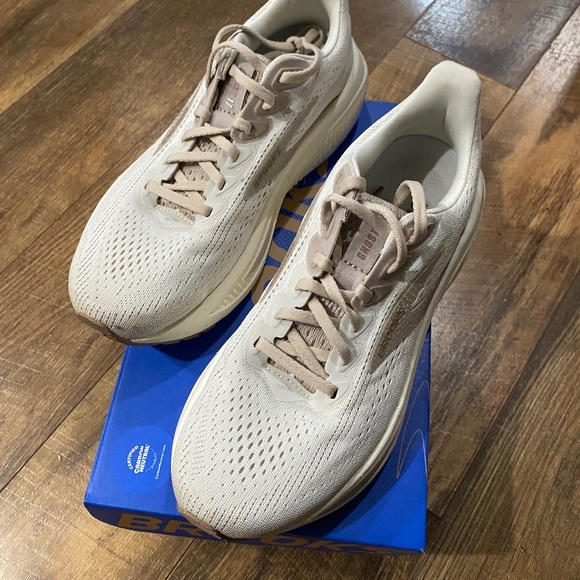 Brooks Ghost 17 Running Shoes Grey/Chateau Grey/Portabella - Picture 5 of 7